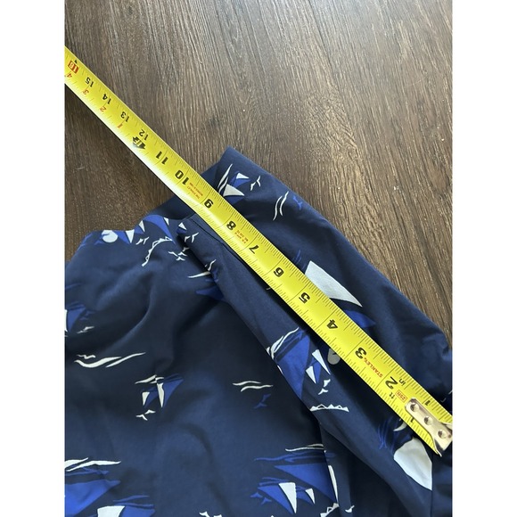 Polo Ralph Lauren RRL Swim Golf Stretch Shorts Navy MEN Size 36 Sailboats Preppy - Picture 8 of 11
